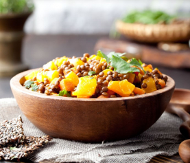 salade de lentilles au celeri