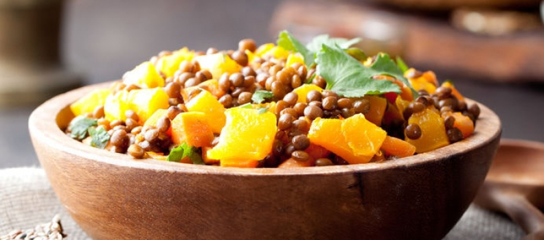 salade de lentilles au celeri